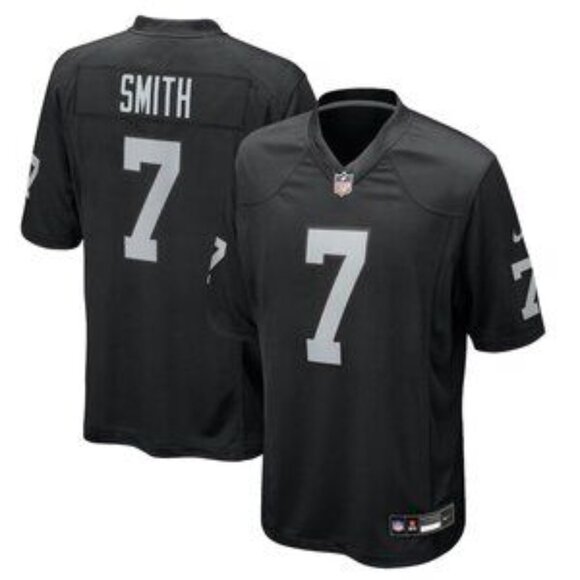 Mens Kids Youths Womens Geno Smith Black Stitched Jersey